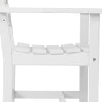 Ensemble de salle à manger Polytrends Shoreside 6 pièces avec fauteuils et banc