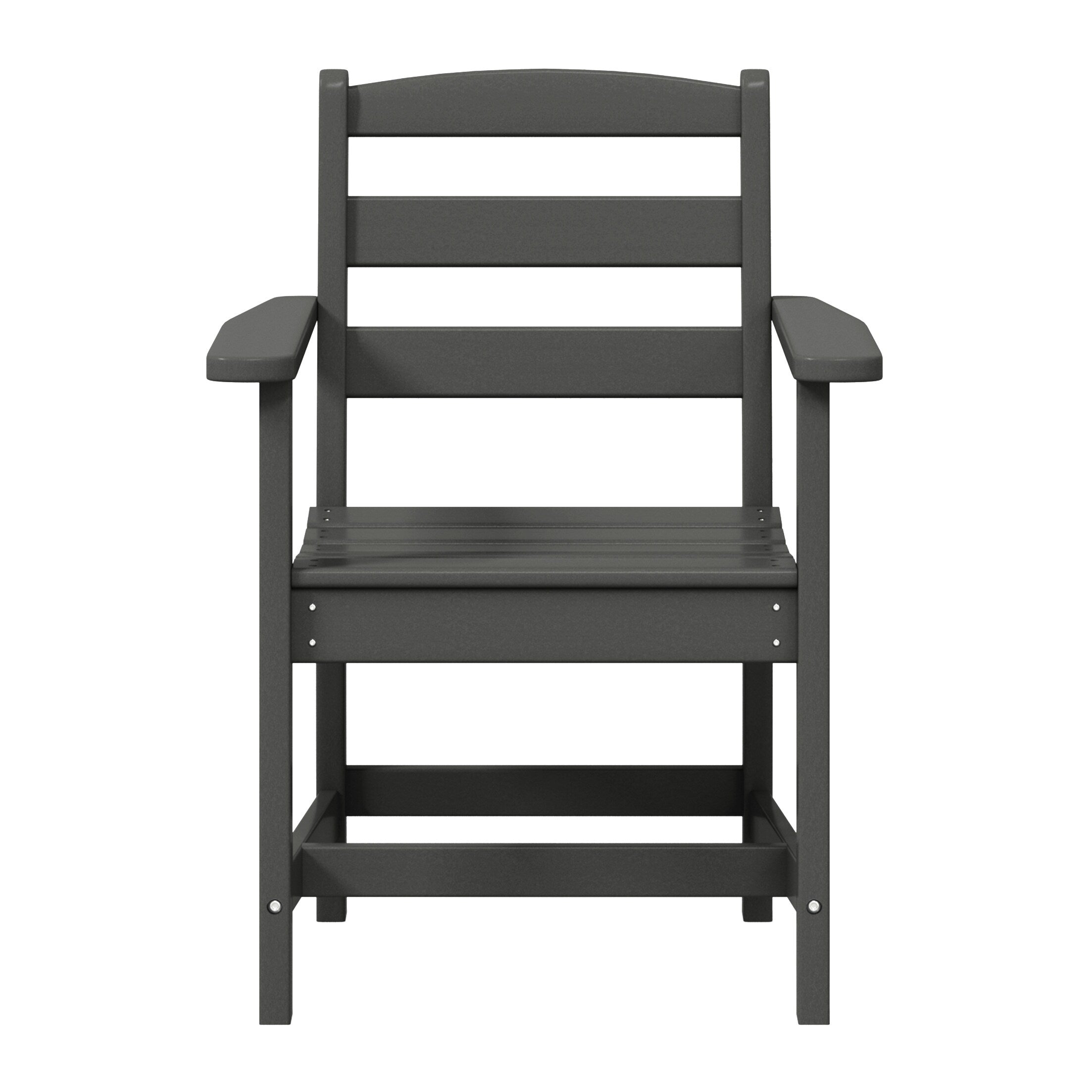Ensemble de salle à manger Polytrends Shoreside 6 pièces avec fauteuils et banc