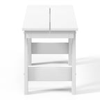Ensemble de salle à manger Polytrends Shoreside 6 pièces avec fauteuils et banc