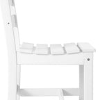 Ensemble de salle à manger Polytrends Shoreside 6 pièces avec chaises et banc
