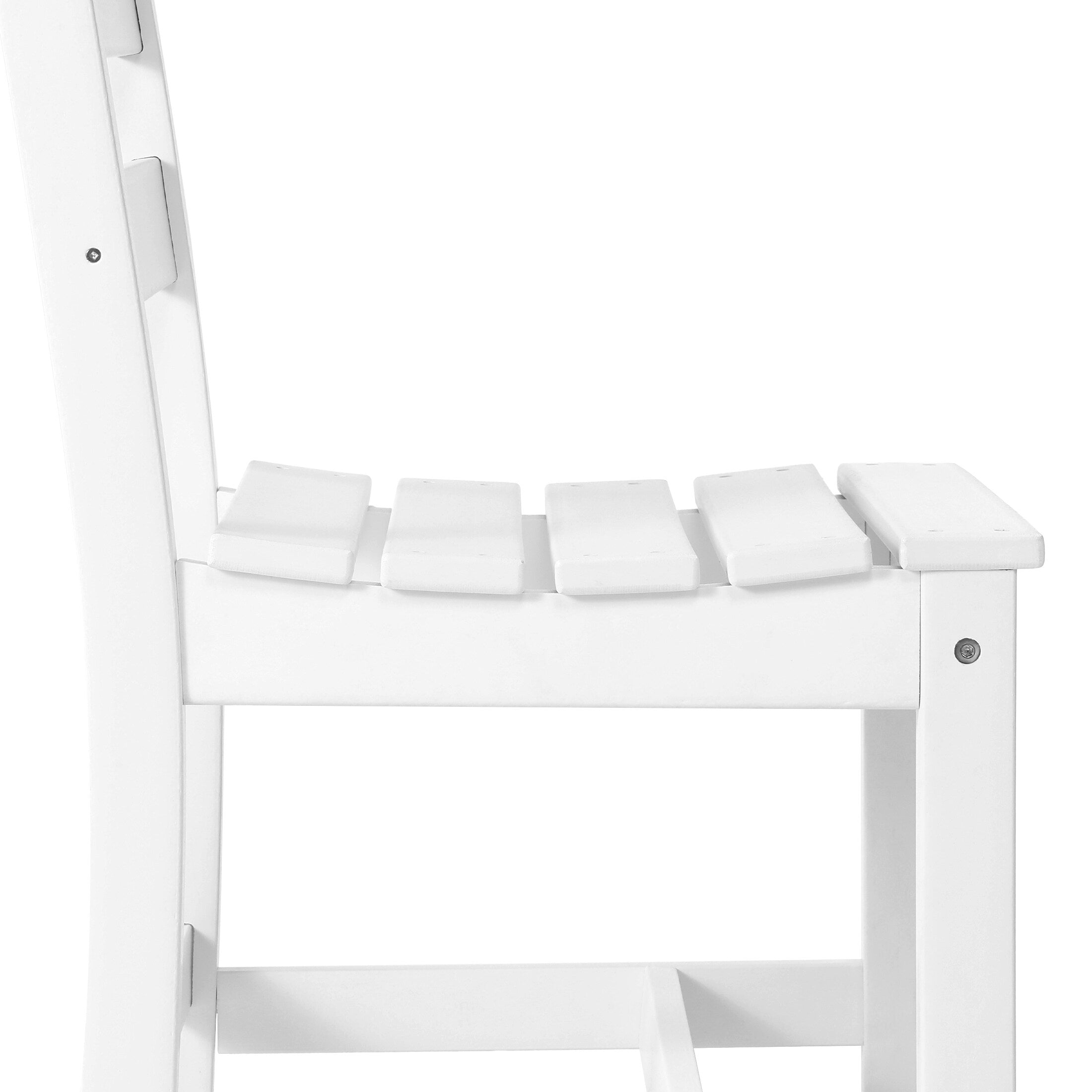 Ensemble de salle à manger Polytrends Shoreside 6 pièces avec chaises et banc