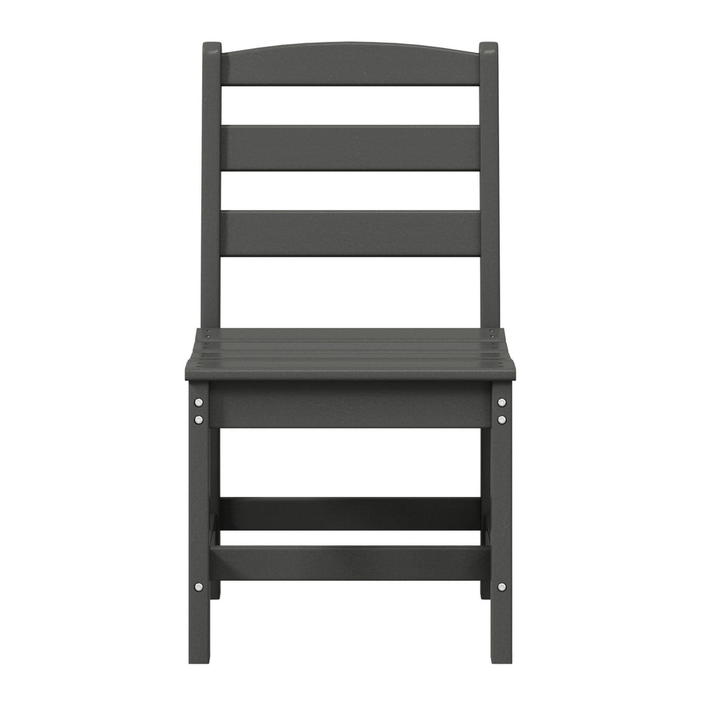 Ensemble de salle à manger Polytrends Shoreside 6 pièces avec chaises et banc