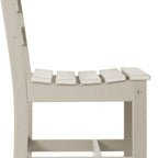 Ensemble de salle à manger Polytrends Shoreside 6 pièces avec chaises et banc