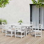 Ensemble de salle à manger Polytrends Shoreside 7 pièces avec fauteuils