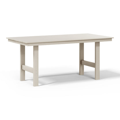 Ensemble de salle à manger Polytrends Shoreside 7 pièces avec fauteuils