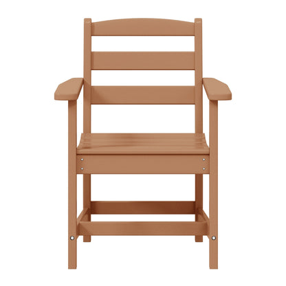 Ensemble de salle à manger Polytrends Shoreside 7 pièces avec fauteuils