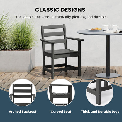 Ensemble de salle à manger Polytrends Shoreside 7 pièces avec fauteuils