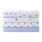 Parures de draps en percale de coton imprimé Poppy &amp; Fritz Kids