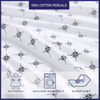 Parures de draps en percale de coton imprimé Poppy &amp; Fritz Kids