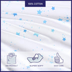 Parures de draps en percale de coton imprimé Poppy &amp; Fritz Kids