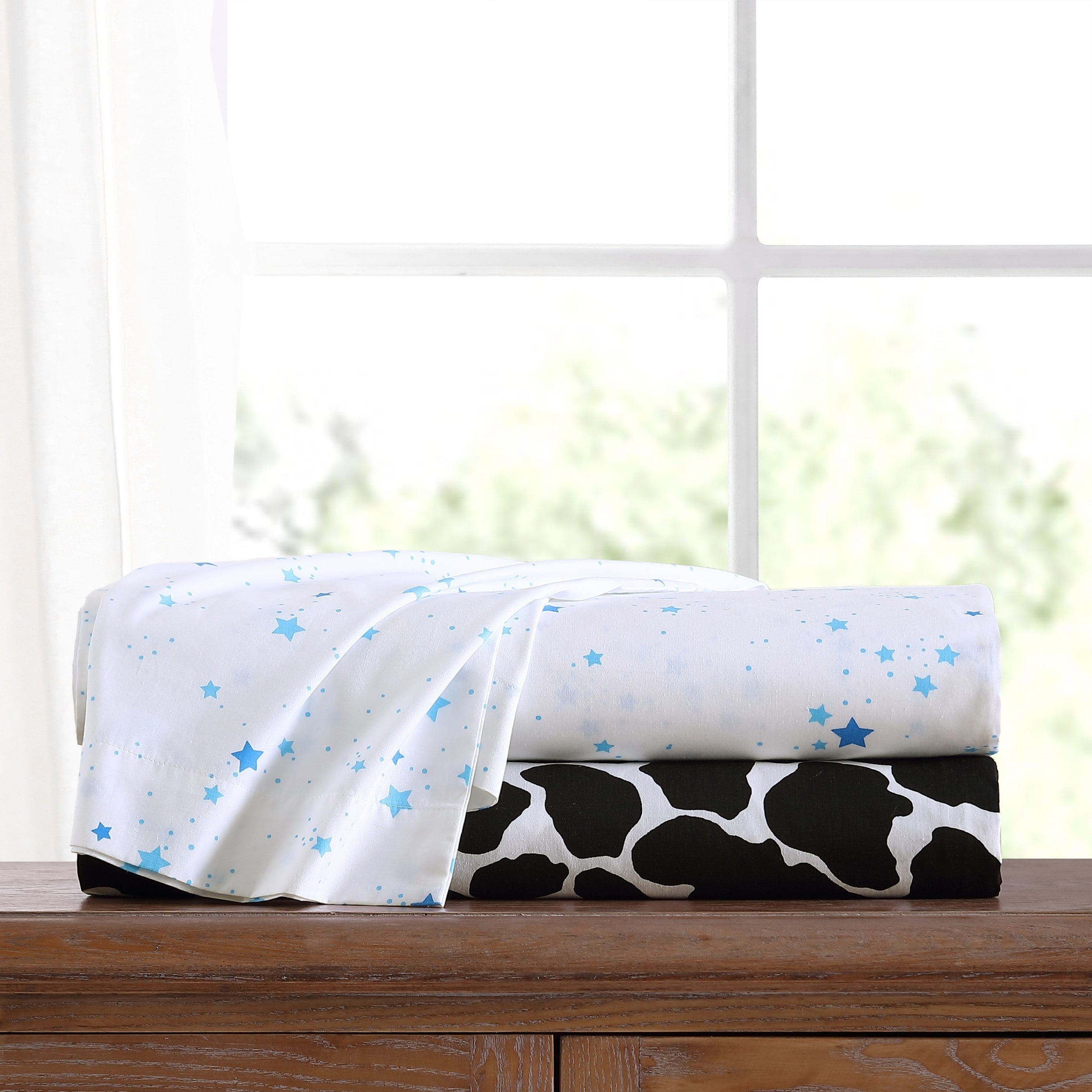 Parures de draps en percale de coton imprimé Poppy &amp; Fritz Kids