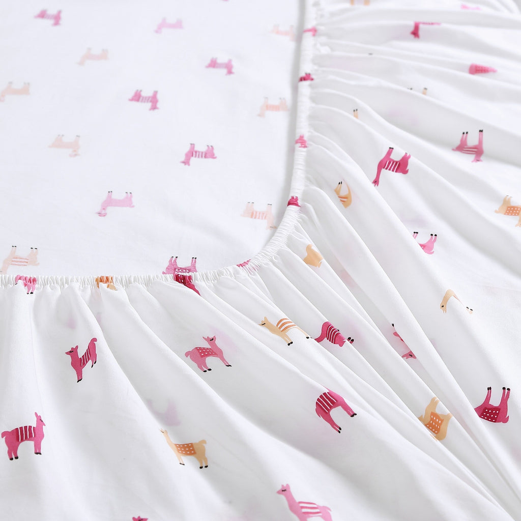 Parures de draps en percale de coton imprimé Poppy &amp; Fritz Kids