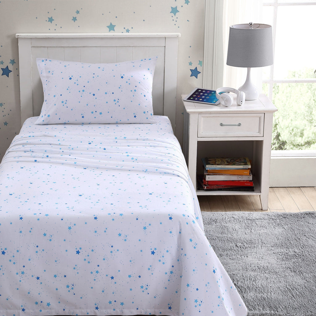 Parures de draps en percale de coton imprimé Poppy &amp; Fritz Kids
