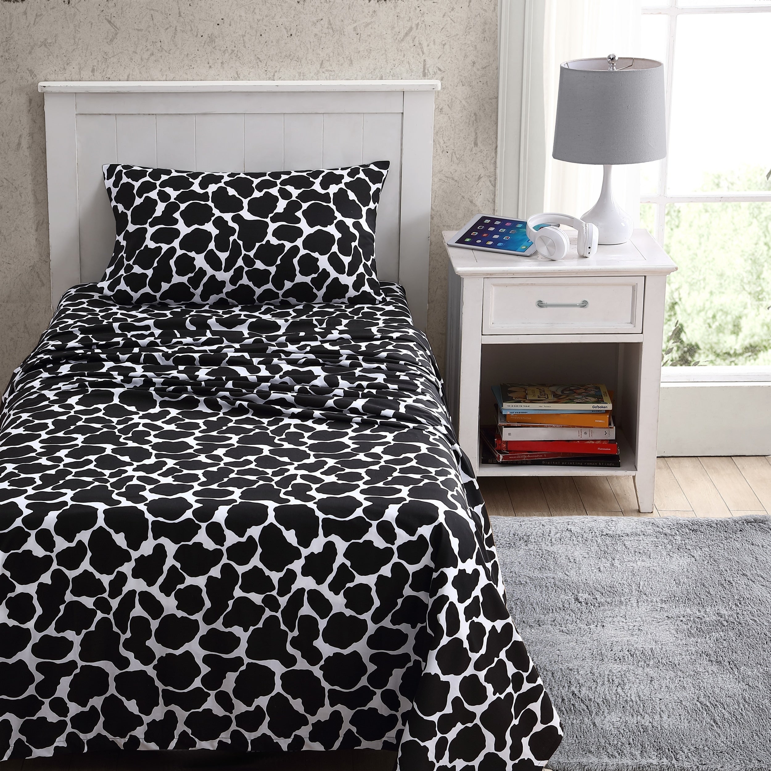 Parures de draps en percale de coton imprimé Poppy &amp; Fritz Kids