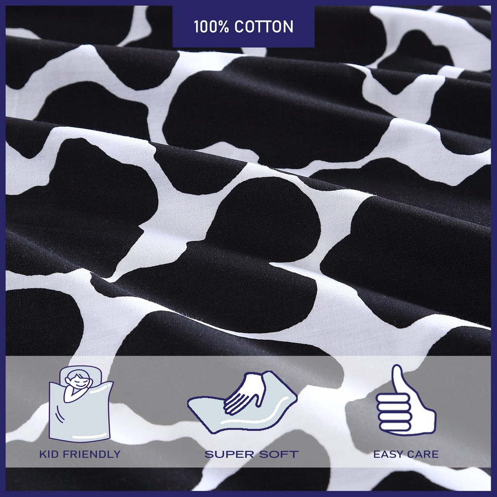 Parures de draps en percale de coton imprimé Poppy &amp; Fritz Kids