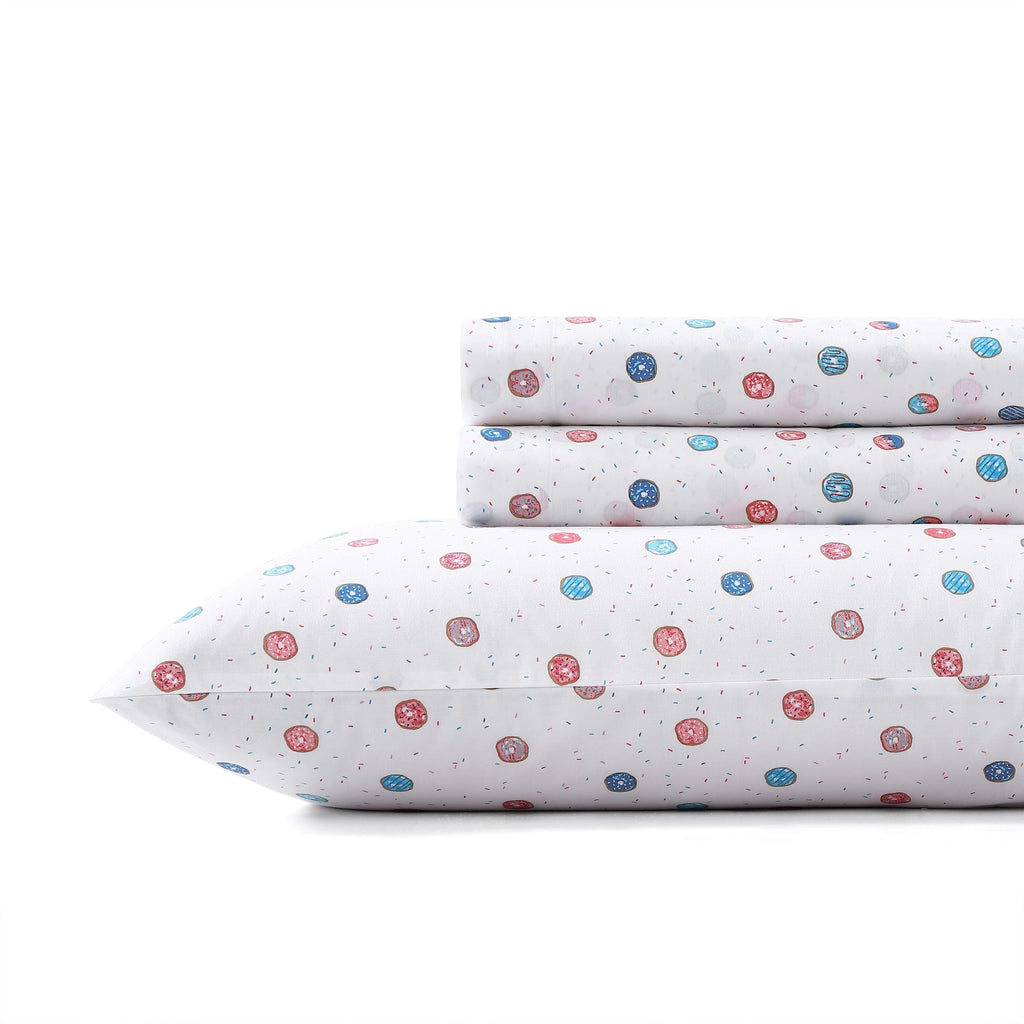 Parures de draps en percale de coton imprimé Poppy &amp; Fritz Kids