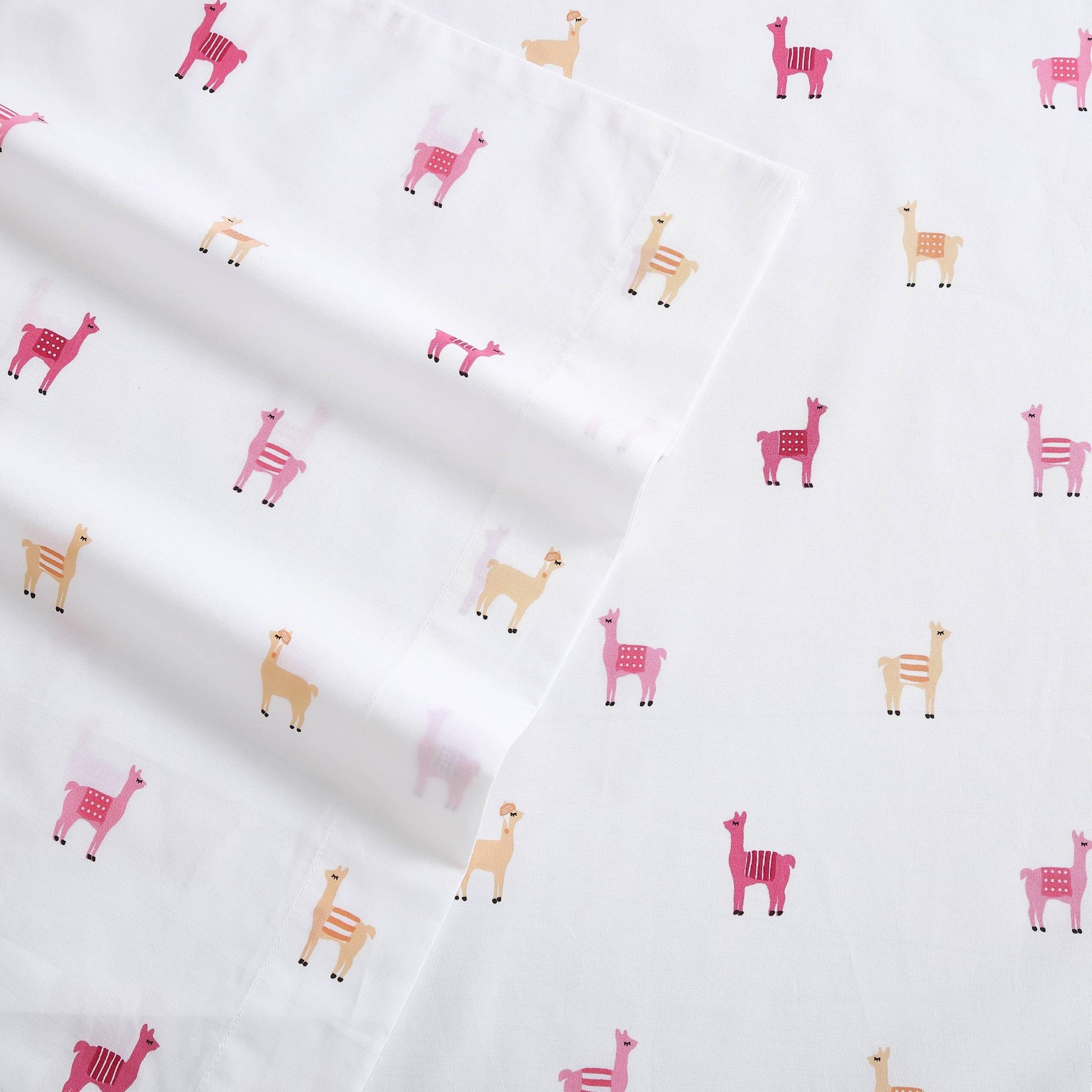 Parures de draps en percale de coton imprimé Poppy &amp; Fritz Kids