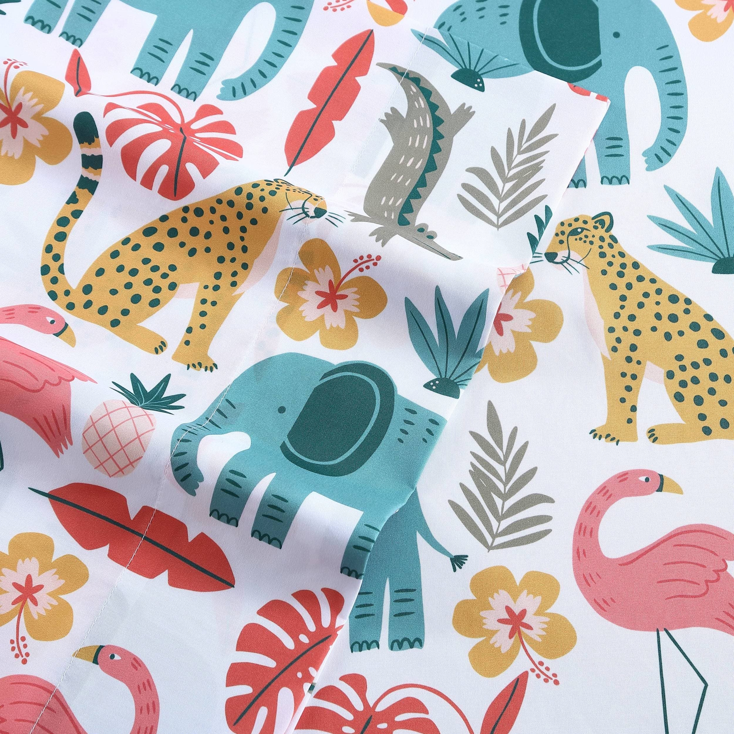 Parures de draps imprimés doux et confortables pour enfants Poppy &amp; Fritz
