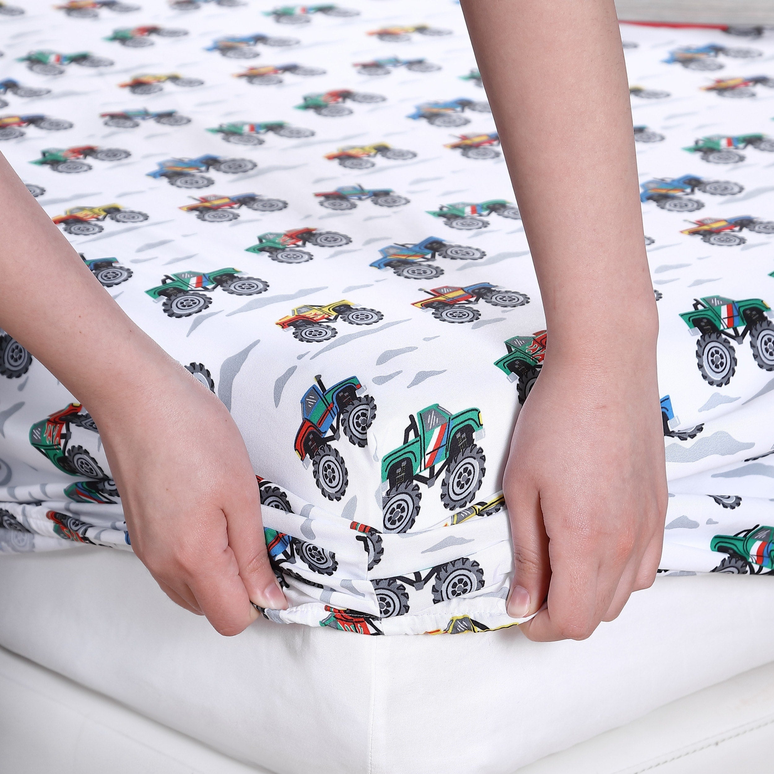 Parures de draps imprimés doux et confortables pour enfants Poppy &amp; Fritz