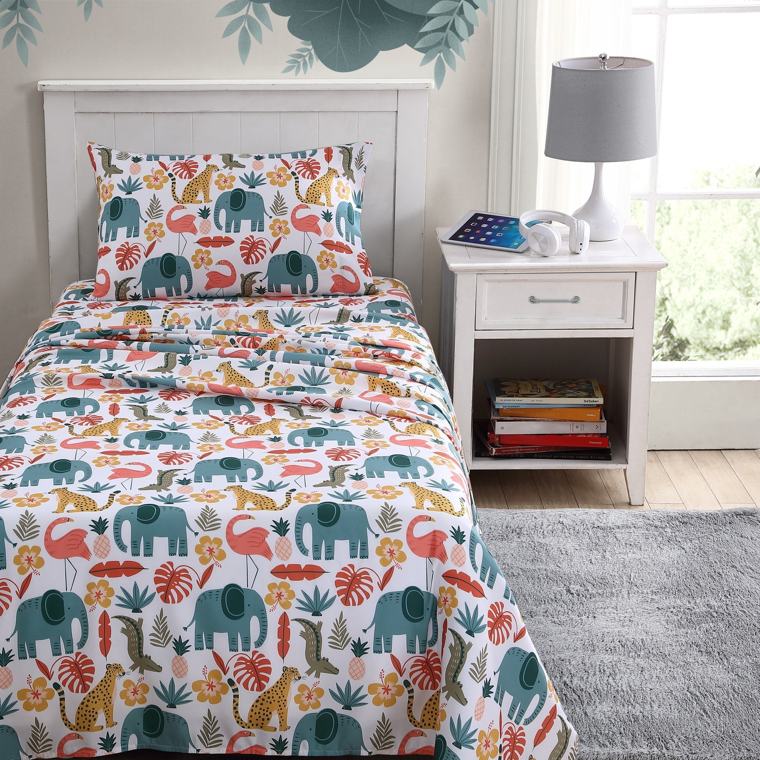 Parures de draps imprimés doux et confortables pour enfants Poppy &amp; Fritz