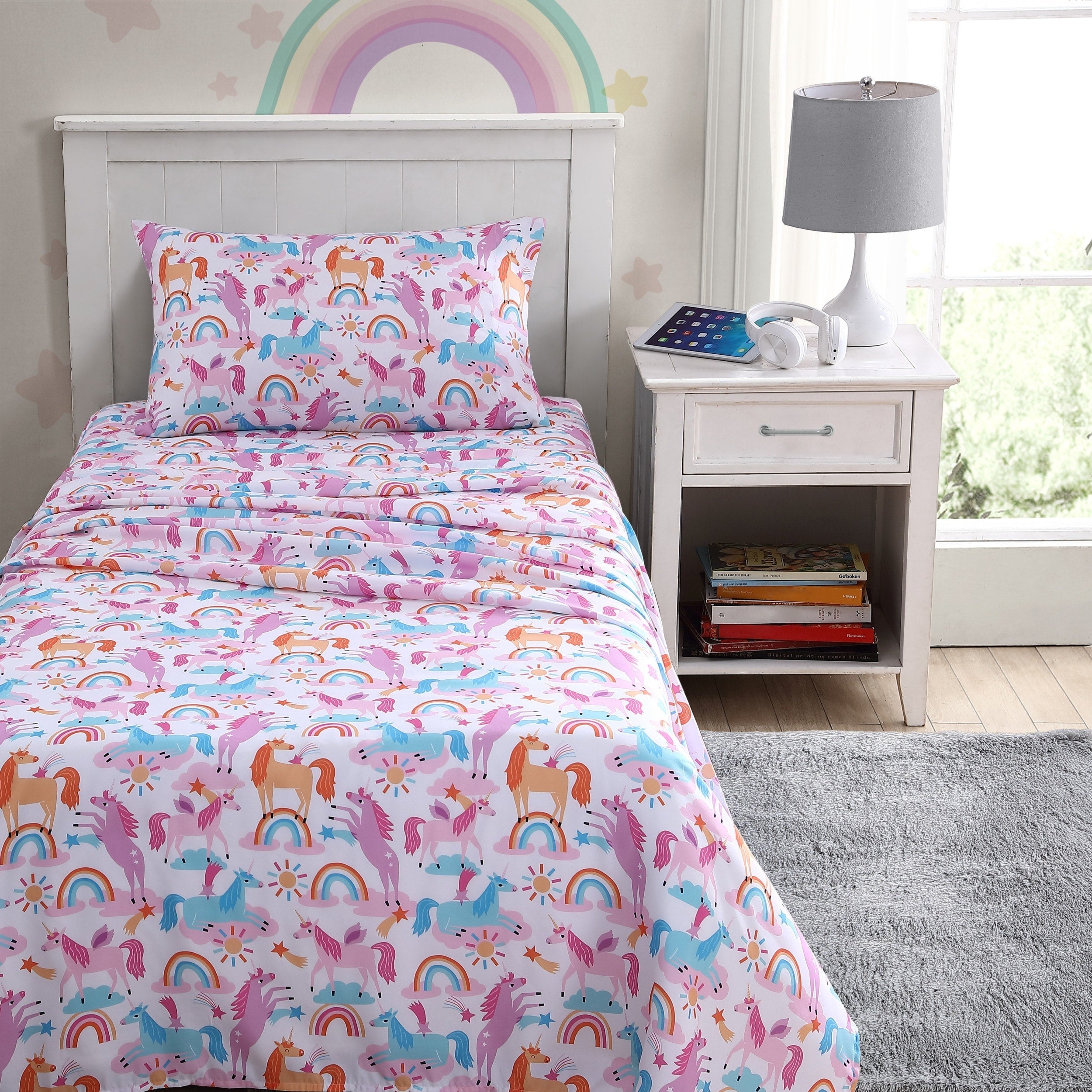Parures de draps imprimés doux et confortables pour enfants Poppy &amp; Fritz