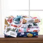 Parures de draps imprimés doux et confortables pour enfants Poppy &amp; Fritz