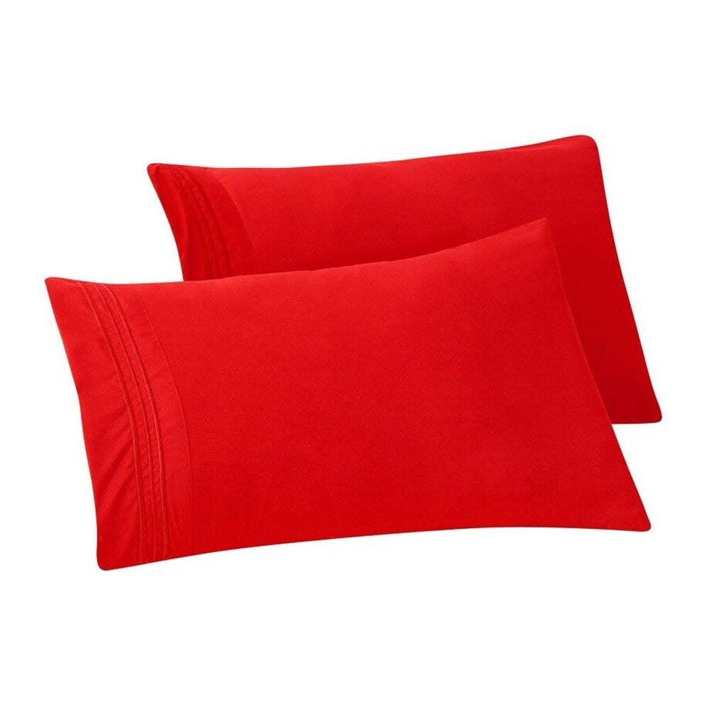 Taies d'oreiller Porch &amp; Den Briggs résistantes aux plis et à la décoloration (lot de 2)