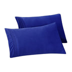 Taies d'oreiller Porch &amp; Den Briggs résistantes aux plis et à la décoloration (lot de 2)