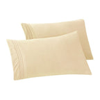 Taies d'oreiller Porch &amp; Den Briggs résistantes aux plis et à la décoloration (lot de 2)