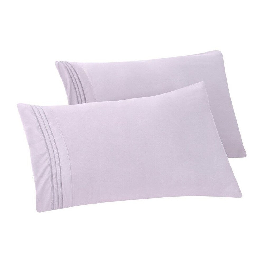 Taies d'oreiller Porch &amp; Den Briggs résistantes aux plis et à la décoloration (lot de 2)