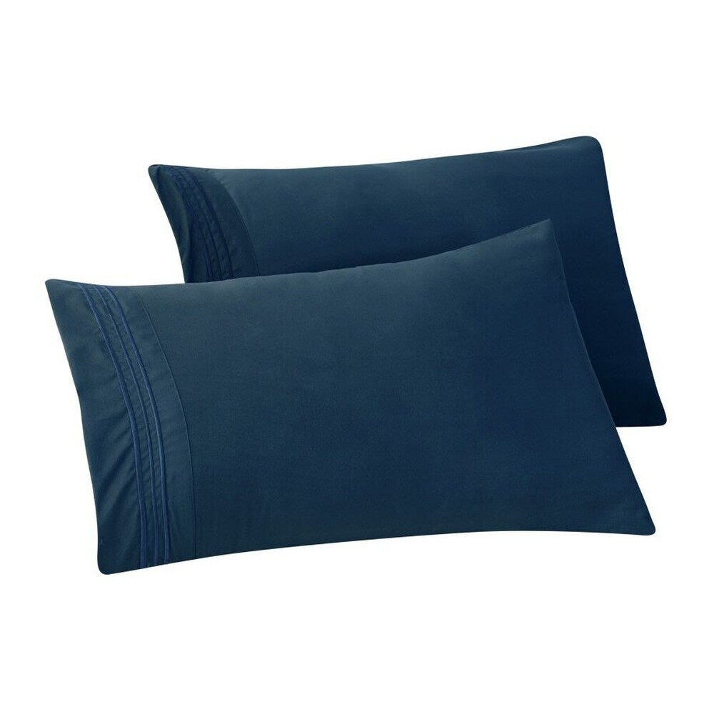 Taies d'oreiller Porch &amp; Den Briggs résistantes aux plis et à la décoloration (lot de 2)