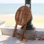 Ensemble bistrot d'extérieur en bois dur d'acacia Silverton par Havenside Home