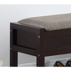 Banc à chaussures de rangement Humes Porch &amp; Den