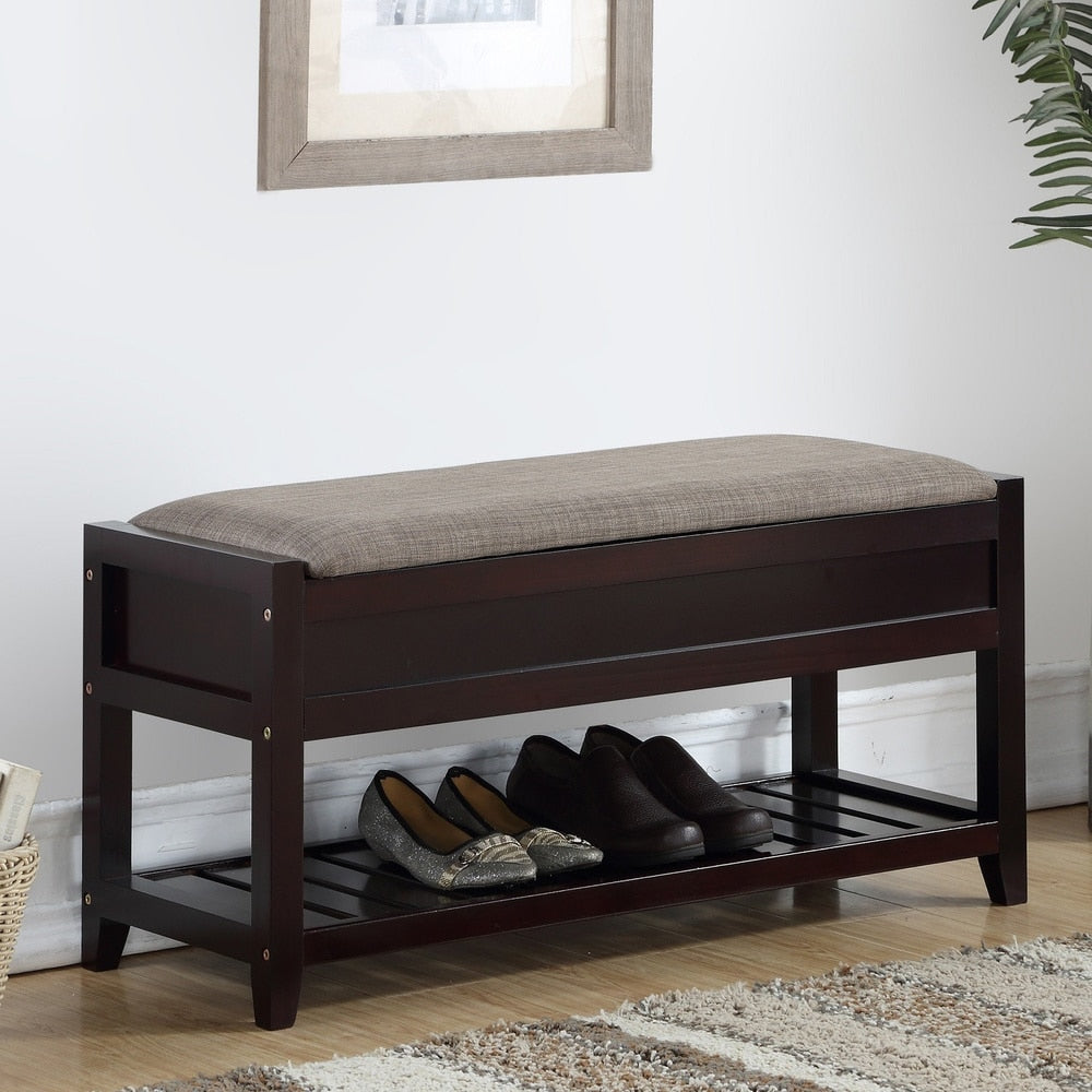 Banc à chaussures de rangement Humes Porch &amp; Den