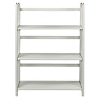 Bibliothèque empilable pliante en bois massif 100 % Edgemont de Porch &amp; Den de 27,5 pouces