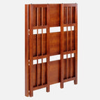 Bibliothèque empilable pliante en bois massif 100 % Edgemont de Porch &amp; Den de 27,5 pouces