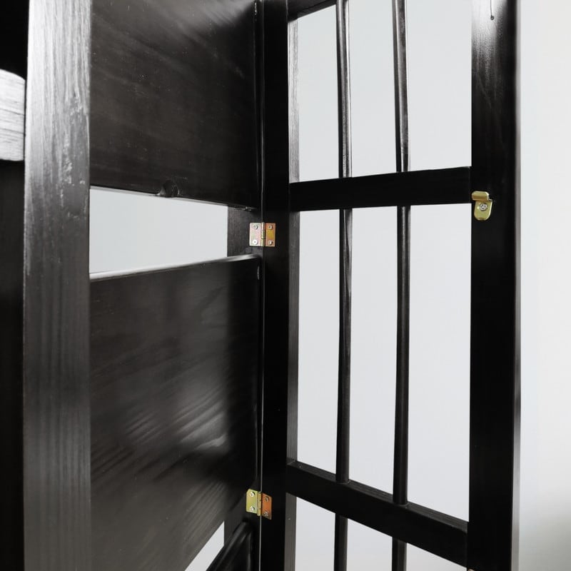 Bibliothèque empilable pliante en bois massif 100 % Edgemont de Porch &amp; Den de 27,5 pouces