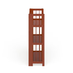 Bibliothèque empilable pliante en bois massif 100 % Edgemont de Porch &amp; Den de 27,5 pouces