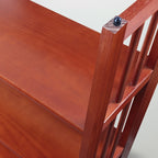 Bibliothèque empilable pliante en bois massif 100 % Edgemont de Porch &amp; Den de 27,5 pouces
