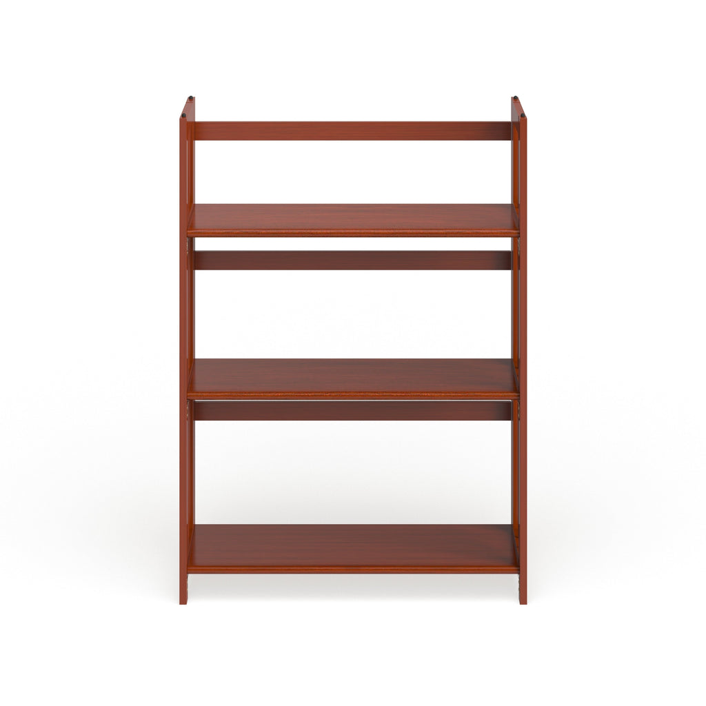 Bibliothèque empilable pliante en bois massif 100 % Edgemont de Porch &amp; Den de 27,5 pouces