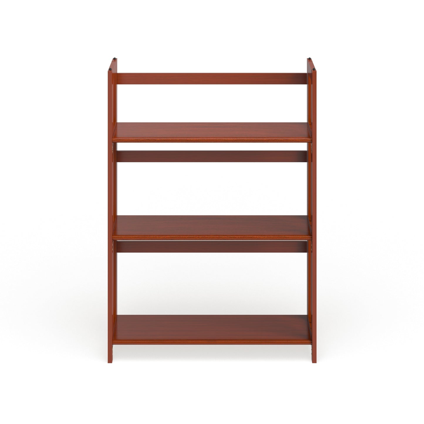 Bibliothèque empilable pliante en bois massif 100 % Edgemont de Porch &amp; Den de 27,5 pouces