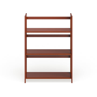 Bibliothèque empilable pliante en bois massif 100 % Edgemont de Porch &amp; Den de 27,5 pouces