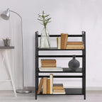 Bibliothèque empilable pliante en bois massif 100 % Edgemont de Porch &amp; Den de 27,5 pouces
