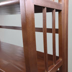 Bibliothèque empilable pliante en bois massif 100 % Edgemont de Porch &amp; Den de 27,5 pouces
