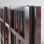 Bibliothèque empilable pliante en bois massif 100 % Edgemont de Porch &amp; Den de 27,5 pouces
