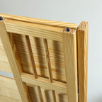 Bibliothèque empilable pliante en bois massif 100 % Edgemont de Porch &amp; Den de 27,5 pouces