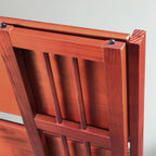 Bibliothèque empilable pliante en bois massif 100 % Edgemont de Porch &amp; Den de 27,5 pouces