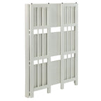 Bibliothèque empilable pliante en bois massif 100 % Edgemont de Porch &amp; Den de 27,5 pouces
