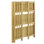 Bibliothèque empilable pliante en bois massif 100 % Edgemont de Porch &amp; Den de 27,5 pouces