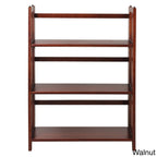 Bibliothèque empilable pliante en bois massif 100 % Edgemont de Porch &amp; Den de 27,5 pouces